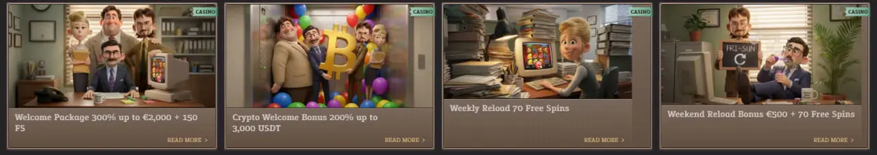 Spinboss casino welkomstbonus 100% tot €500
